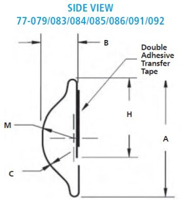 Laird EMC 0077008302 Elektromagnetické stínění